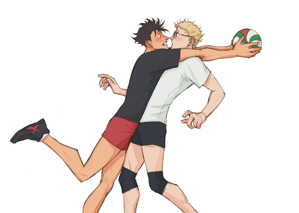 trogloditAce's tweet photo. Oops~🏐!! #kurotsuki #krtsk https://t.co/TfLot8Om94