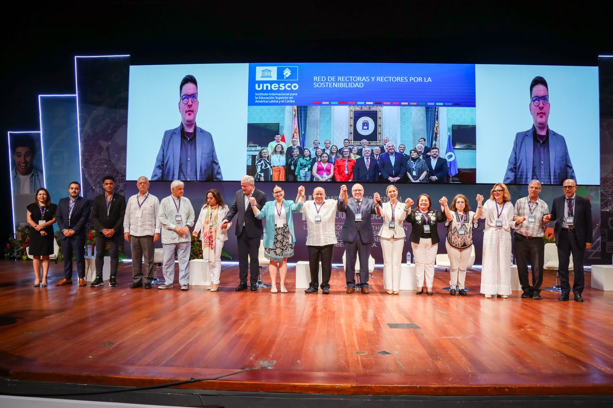 Universidad UNAD (@universidadunad) on Twitter photo <a href="/FrancescPedroED/">F. Pedró UNESCO ED</a> <a href="/unesco_iesalc/">UNESCO IESALC #EducaciónSuperior #HigherEducation</a> <a href="/yumainzolia/">Yuma Inzolia</a> ✍🏻 Firma de la consolidación de la Red de Rectores y Rectoras por la Sostenibilidad 🌟
Hoy, líderes universitarios de toda Iberoamérica asumen el compromiso de trabajar de manera constructiva, colaborativa y constante para avanzar en la sostenibilidad en todas sus dimensiones <a href="/FrancescPedroED/">F. Pedró UNESCO ED</a> <a href="/unesco_iesalc/">UNESCO IESALC #EducaciónSuperior #HigherEducation</a> <a href="/yumainzolia/">Yuma Inzolia</a> ✍🏻 Firma de la consolidación de la Red de Rectores y Rectoras por la Sostenibilidad 🌟
Hoy, líderes universitarios de toda Iberoamérica asumen el compromiso de trabajar de manera constructiva, colaborativa y constante para avanzar en la sostenibilidad en todas sus dimensiones