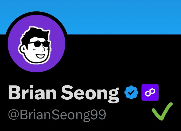 BrianSeong's tweet photo. The moment you become a #POLYGOON🔥 https://t.co/hOTvczX4gz