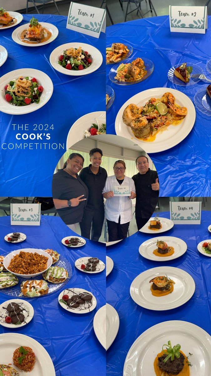 PICAHeadStart's tweet photo. Which dish is your favorite?
On Friday, PICA's nutrition staff broke into four groups for our annual cooking competition at PICA U to see who could make the best food item. They were judged on taste, presentation, creativity and had to incorporate a secret ingredient.
Based on the votes, Team 1 took the win so we'd like to congratulate them for an awesome plating.
This was a great way to bring cooks from different centers together to collaborate and create something delicious while having fun.

#CooksCompetition #PICAU
