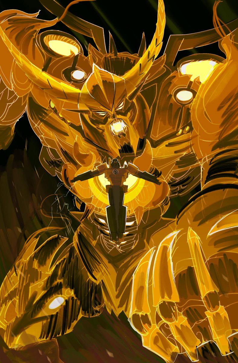 IN BLACKEST DAY, IN BRIGHTEST NIGHT, BEWARE YOUR FEARS MADE INTO LIGHT.
LET THOSE WHO TRY TO STOP WHAT’S RIGHT BURN LIKE MY POWER, MEGATRONS MIGHT
-
Mad tyrant and the Chaos Bringer 
-
#transformers #myart #original #dc #yellowlantern #transformersart #transformersfanart #unicron