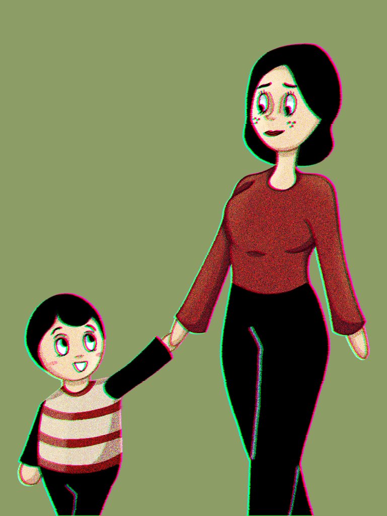 _SimplyAnArtist's tweet image. 🥲🍃

Ron and mom belongs to @2OO2STUDIO 

#BadParenting