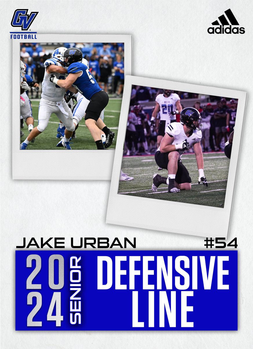 Look up the definition of grit and determination and it will show you an image of Jake Urban. Jake just kept doing his job, showed up everyday and got better. He carved out a role to make a positive impact his senior year. Great job Jake. #AnchorUp