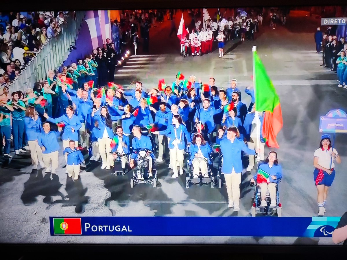TTduty's tweet image. A seleção portuguesa nos Jogos Paralímpicos de #Paris2024