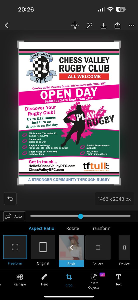 Chess Valley RFC (@cvrfc) on Twitter photo Want to give rugby a try or you’re wanting to get back into it?
Come down to our open day on Saturday. Plenty of things going on and off field including enjoying our Clubhouse.
“A Stronger Community Through Rugby”
#COTV #CVRFC <a href="/hertsrugby/">Herts Rugby</a> Want to give rugby a try or you’re wanting to get back into it?
Come down to our open day on Saturday. Plenty of things going on and off field including enjoying our Clubhouse.
“A Stronger Community Through Rugby”
#COTV #CVRFC <a href="/hertsrugby/">Herts Rugby</a>
