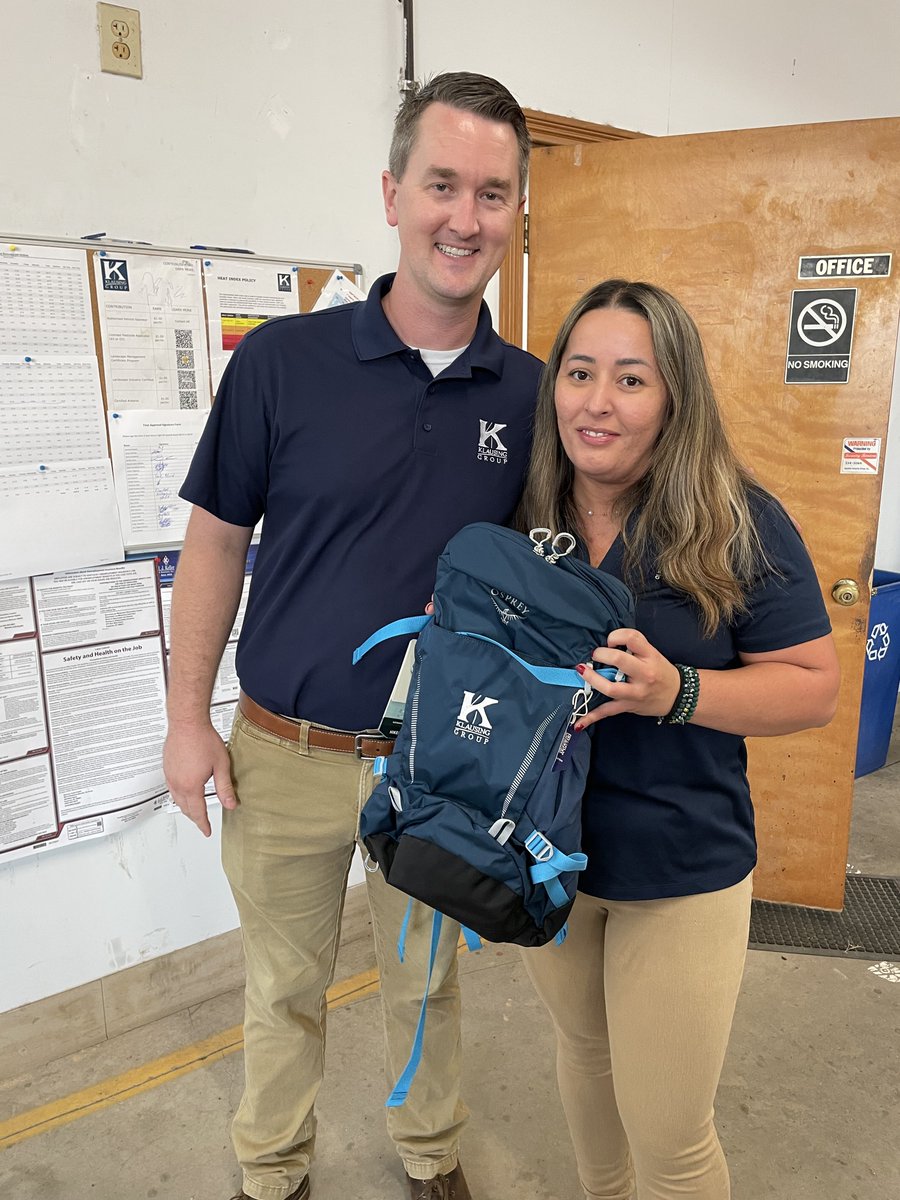 klausinggroup's tweet photo. Congratulations to Sil on her one year work anniversary! We’re so happy you’ve joined the team and we’re grateful for your contribution. https://t.co/NXqi0Y9Q1D