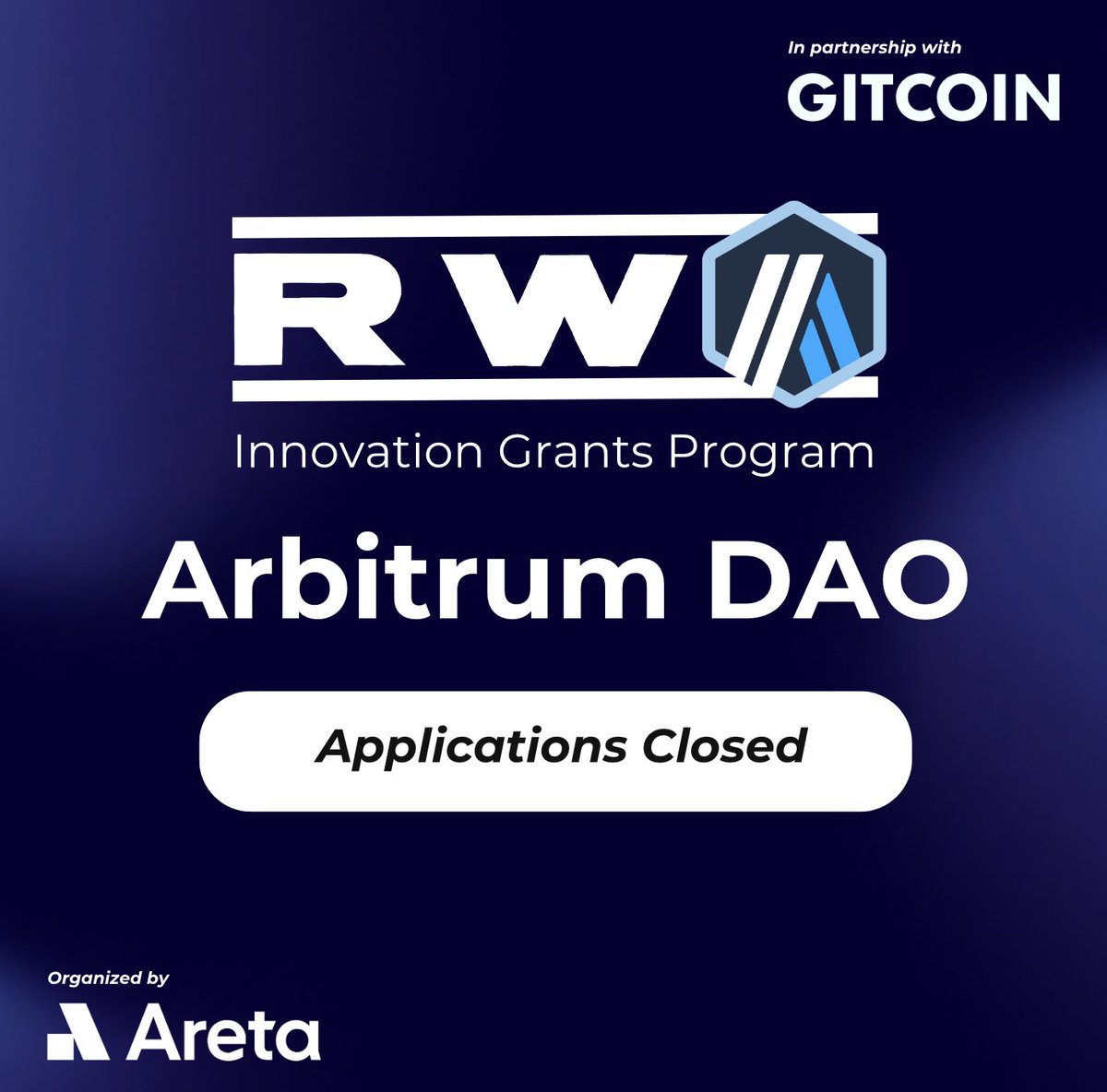 Arbitrum RWA Innovation Grants Program (RWAIG) tweet media