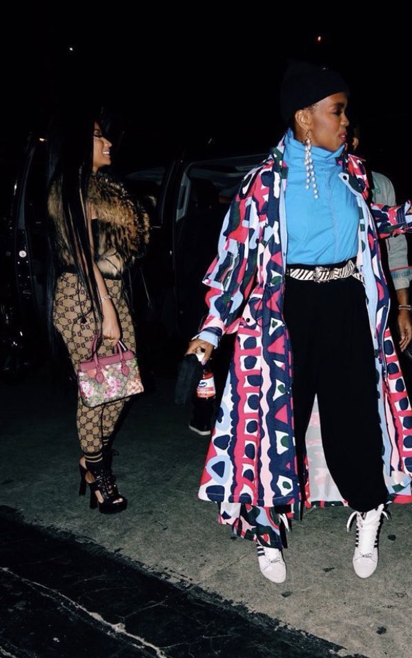 barbiebqluv's tweet photo. nicki minaj and lauryn hill (2017) https://t.co/ISfgyXtQlG