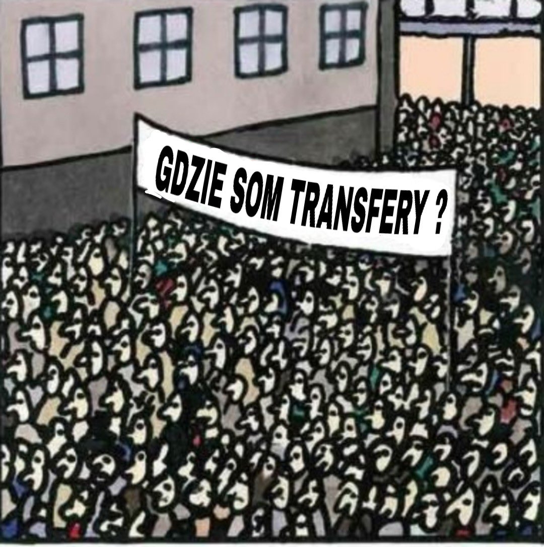 "Gdzie som transfery" część 13 z 14.

9 dni do końca okna. 

Do drużyny może jeszcze dołączyć 2 zawodników powyżej 21 roku życia i dowolna liczba młodzieżowców. Na pewno dołączy napastnik. Drugim będzie środkowy obrońca lub lewoskrzydłowy.
 
1. Opcja z młodym napastnikiem z