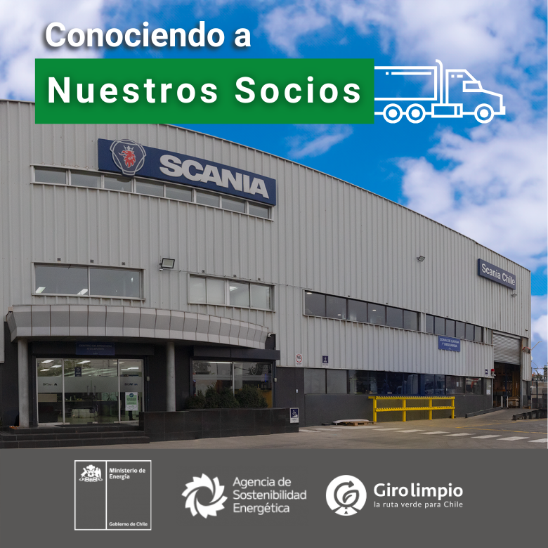 🚛 Conociendo a nuestros socios: ¡Scania Chile se une a Giro Limpio! 🌱

Mejorando la eficiencia energética y reduciendo emisiones en el transporte de carga🚚 

👉 Lee la nota completa aquí: bit.ly/3AIPMiy

📩 Conoce más y únete: girolimpio@agenciase.org

#ScaniaChile