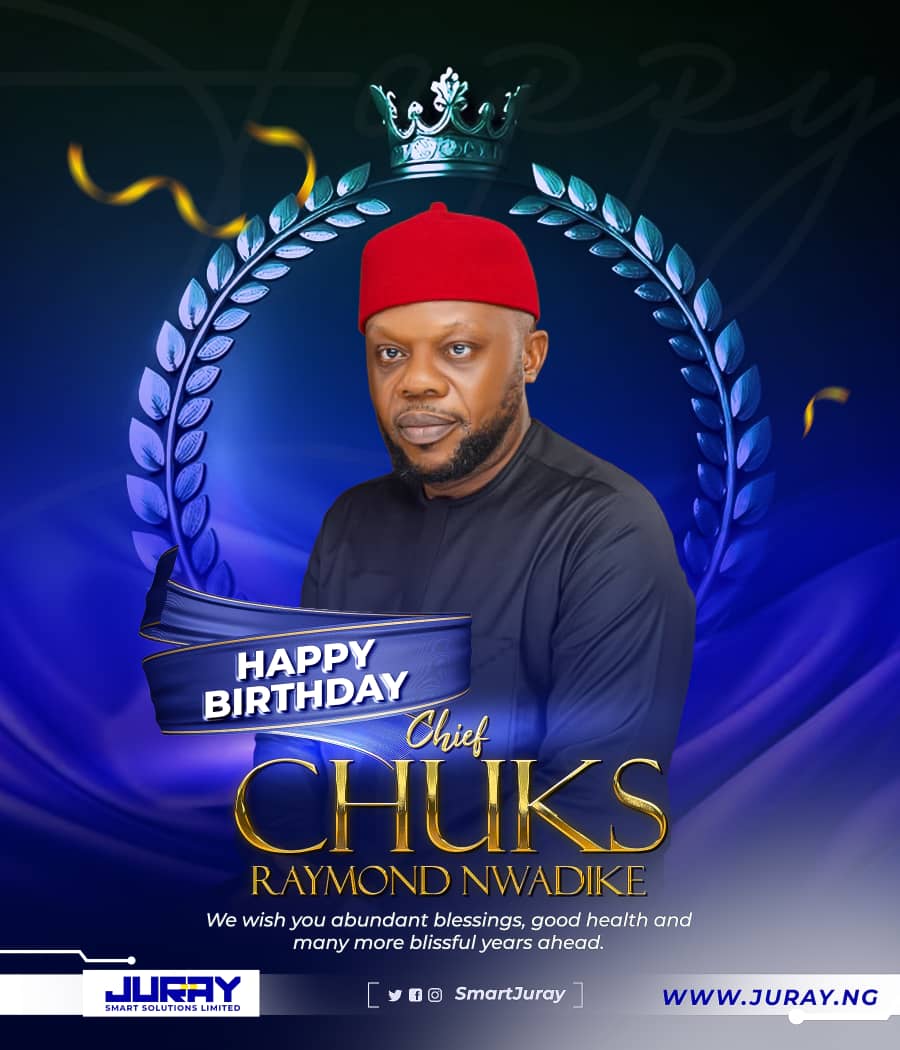 SmartJuray's tweet photo. Birthday felicitations!!

Congratulations to the Executive Director Juray Smart Solutions on this auspicious day marking your birth anniversary. 🎉🎊🎉🎊 https://t.co/jN0xOcS59Z