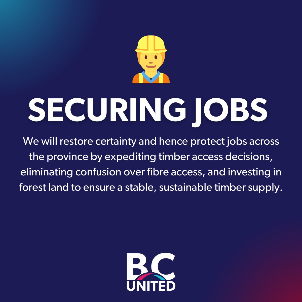 KashTayal's tweet photo. 🌲 BC United’s Forestry Plan:

🔴 Secure B.C. forestry jobs
🔴 Slash red tape for growth
🔴 Promote building with B.C. wood
🔴 Protect forests for future
🔴 Relocate Ministry of Forests to Prince George
#BCUnited #Forestry https://t.co/6xt4qZSEyc