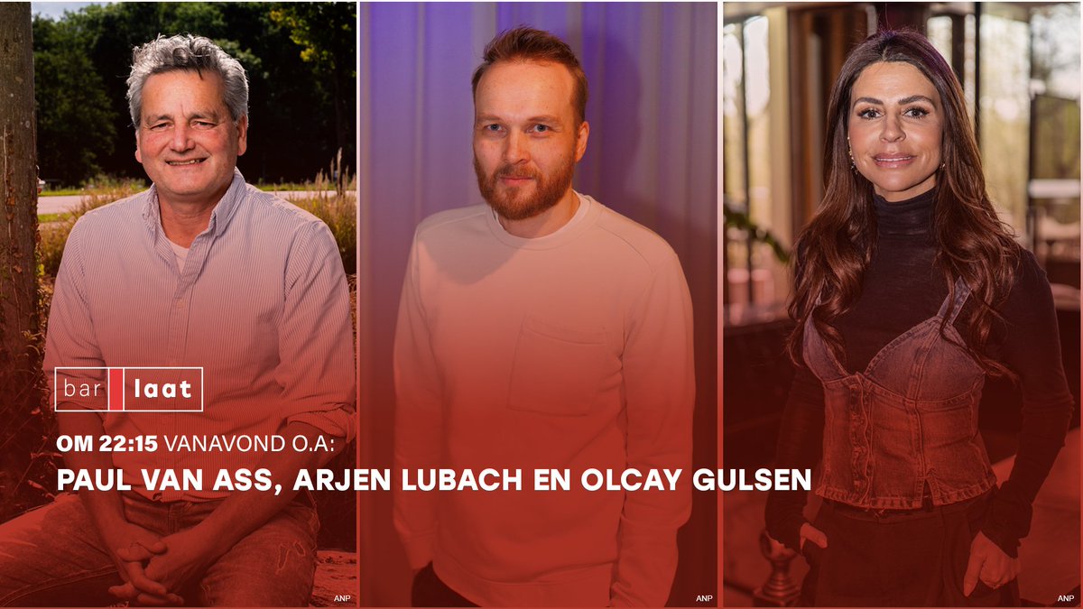 pauwendewit's tweet image. Vanavond in #BarLaat met Sophie: Arjen Lubach, Paul van Ass, Olcay Gulsen, Jordi L&apos;Homme en Rob Slewe. We hebben het o.a. over het laatste seizoen van de Avondshow, het eerste tv-interview van Harris en Walz, het misbruik-schandaal in het Gelderse de Glind en ophef in…