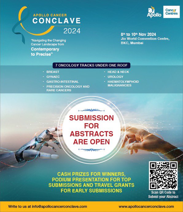 Nita Nair (@nitasnair) on Twitter photo The Apollo Cancer Conclave promises to be an academic treat , 3 days,7 tracks , national/international thought leaders. Join us as we deliberate on the changing cancer landscapes from CONTEMPORARY TO PRECISE . <a href="/JyotiBajpai01/">Jyoti Bajpai</a> <a href="/docdcruz/">Prof. Anil D'Cruz</a> <a href="/Shraddha_234/">Shraddha Patkar</a> <a href="/SirohiBhawna/">bhawna sirohi</a> <a href="/drshalakajoshi/">Dr Shalaka Joshi</a> The Apollo Cancer Conclave promises to be an academic treat , 3 days,7 tracks , national/international thought leaders. Join us as we deliberate on the changing cancer landscapes from CONTEMPORARY TO PRECISE . <a href="/JyotiBajpai01/">Jyoti Bajpai</a> <a href="/docdcruz/">Prof. Anil D'Cruz</a> <a href="/Shraddha_234/">Shraddha Patkar</a> <a href="/SirohiBhawna/">bhawna sirohi</a> <a href="/drshalakajoshi/">Dr Shalaka Joshi</a>