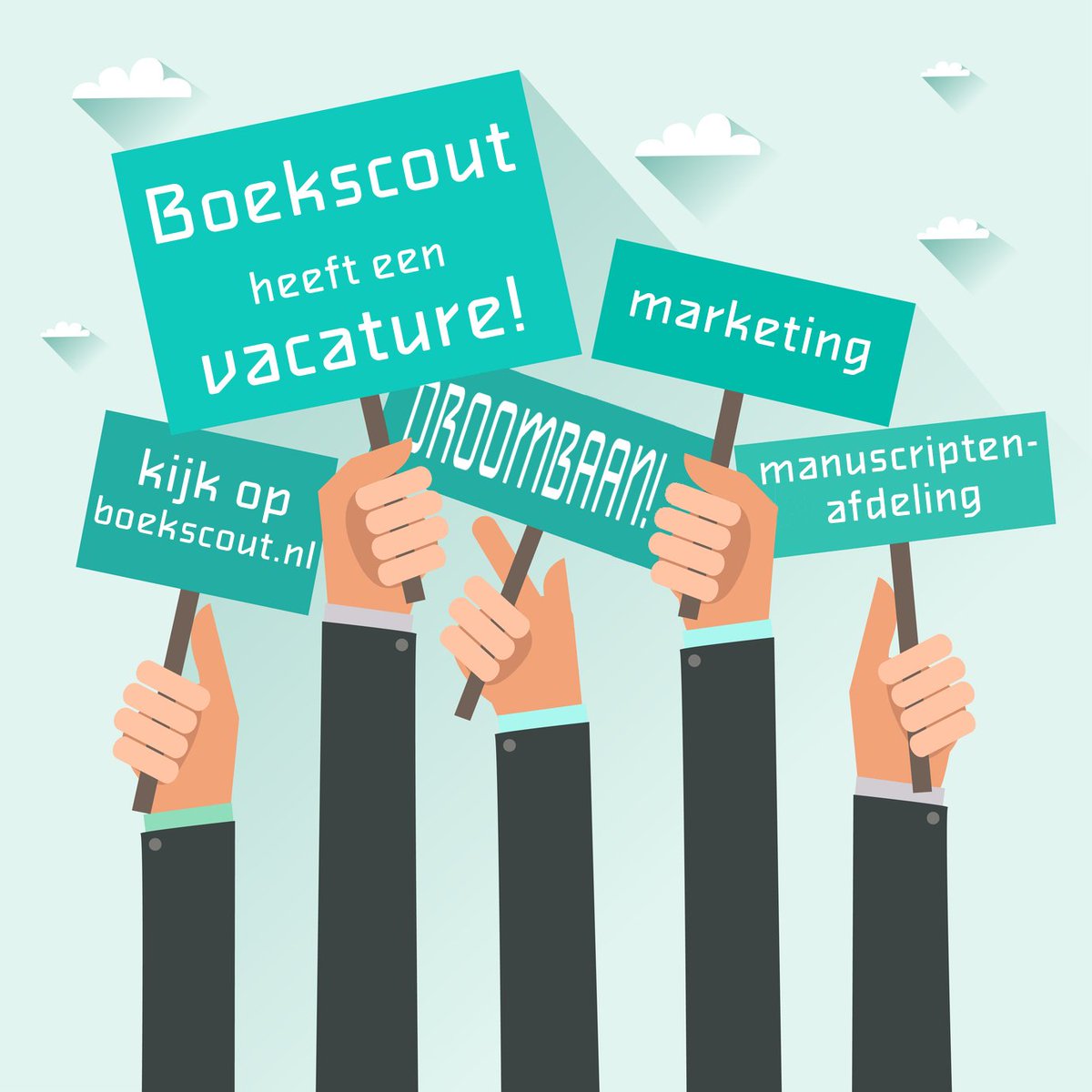 Wij zoeken versterking!

We zijn op zoek naar een nieuwe collega die ons manuscripten- en administratieteam kan komen versterken. Het betreft dus een combinatiefunctie voor een dienstverband van 24-32 uur per week.

Nieuwsgierig? boekscout.nl/vacatures/manu….