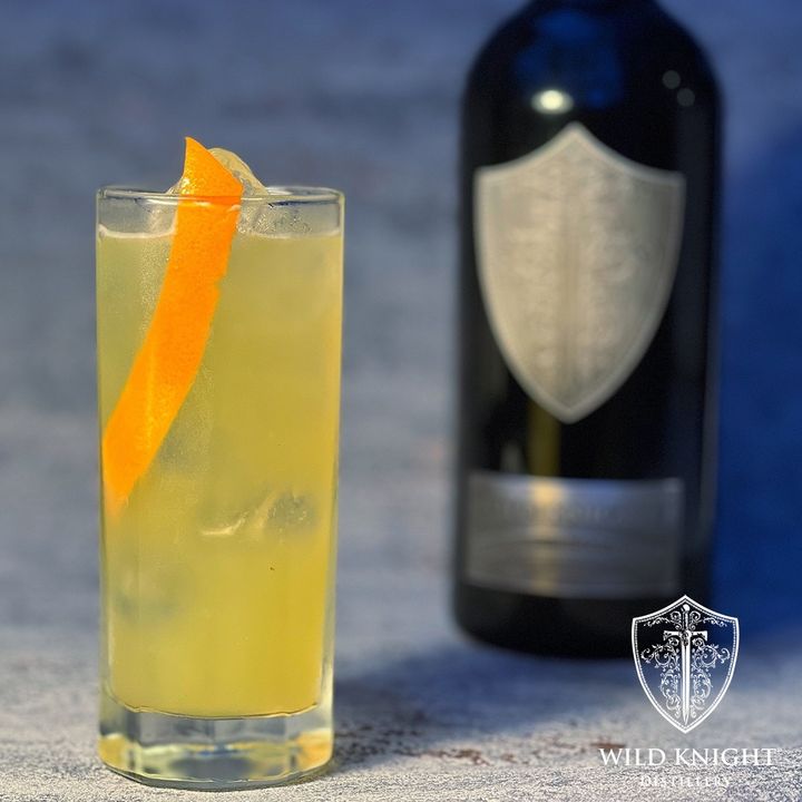 Celebrate (nearing) the end of summer with this delicious in-denial cocktail that will have you believe there’s no end to the sunshine in sight... Wild Knight® Vodka - It’s Always Sunny. Recipe here: wildknightdistillery.co.uk/blogs/serves/w… - Cheers &amp; Enjoy!
.
#vodka #wildknightdistillery