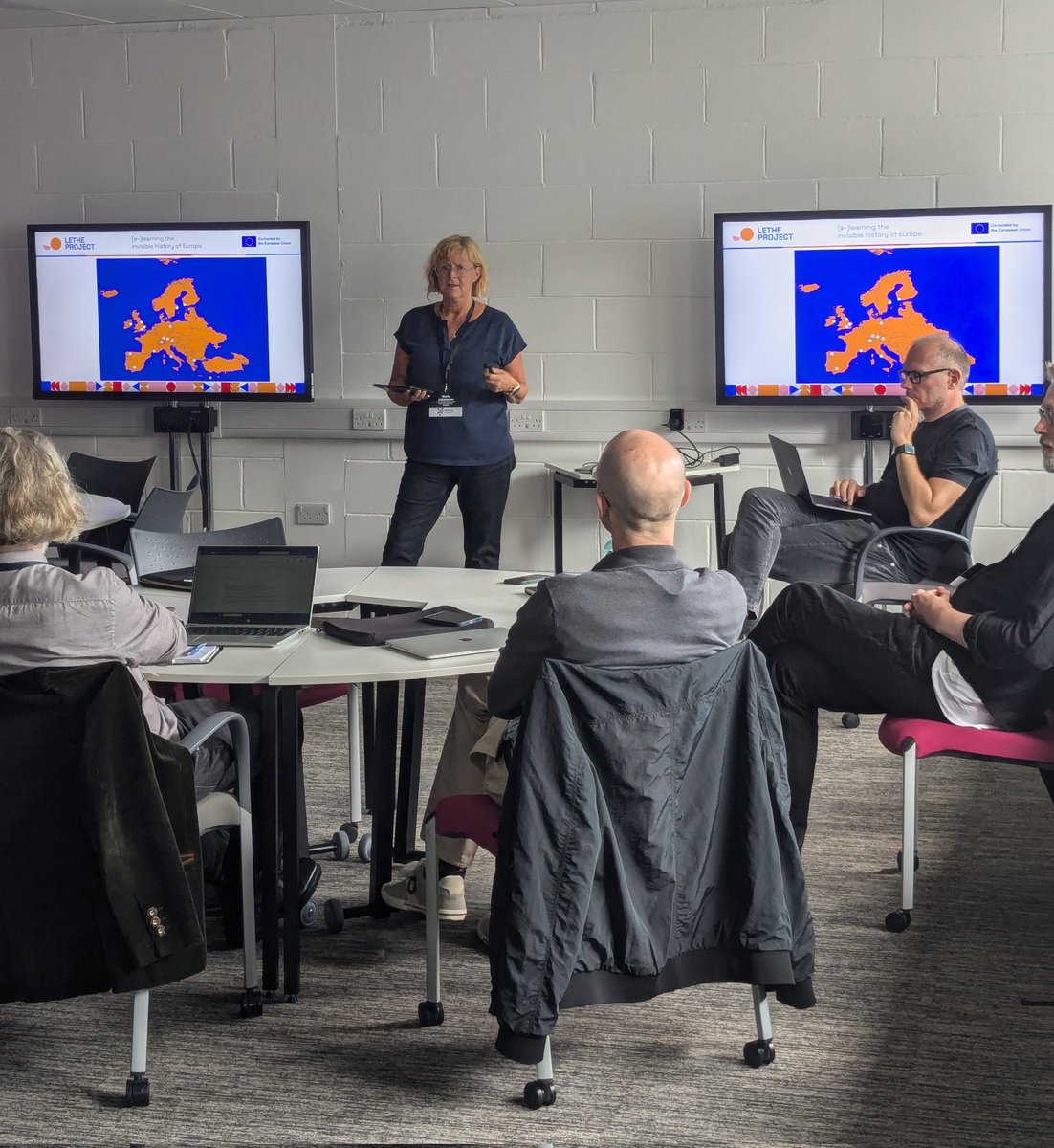 @LETHEeu (@letheeu) on Twitter photo After the summer break we come back in #heirnet24 presenting new results of the project in #scotland <a href="/StirUni/">University of Stirling</a>
#SoundingSilences #ErasmusPlus <a href="/sepiegob/">SEPIE</a> <a href="/movetia_ch/">Movetia CH</a> <a href="/internacionalUM/">Relaciones Internacionales UMU</a> After the summer break we come back in #heirnet24 presenting new results of the project in #scotland <a href="/StirUni/">University of Stirling</a>
#SoundingSilences #ErasmusPlus <a href="/sepiegob/">SEPIE</a> <a href="/movetia_ch/">Movetia CH</a> <a href="/internacionalUM/">Relaciones Internacionales UMU</a>