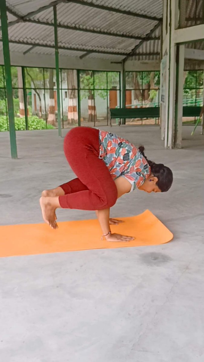 Sex_Samadhaan's tweet photo. Channel your inner strength and find balance in Bakasana 🧘♀️.
This challenging arm balance teaches us to trust in our own power, both on and off the mat.
#Bakasana #CrowPose #YogaJourney #Balance #StrengthTraining https://t.co/fdGzjoK53o