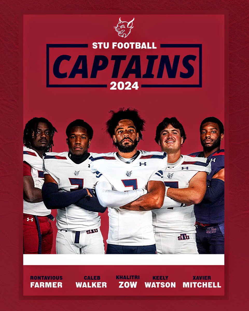 Your 2024 STU Football captains🙌

#STUFootball // #RaiseTheStandard