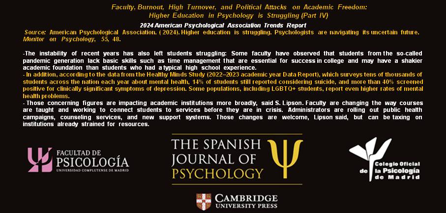 The Spanish Journal of Psychology tweet media