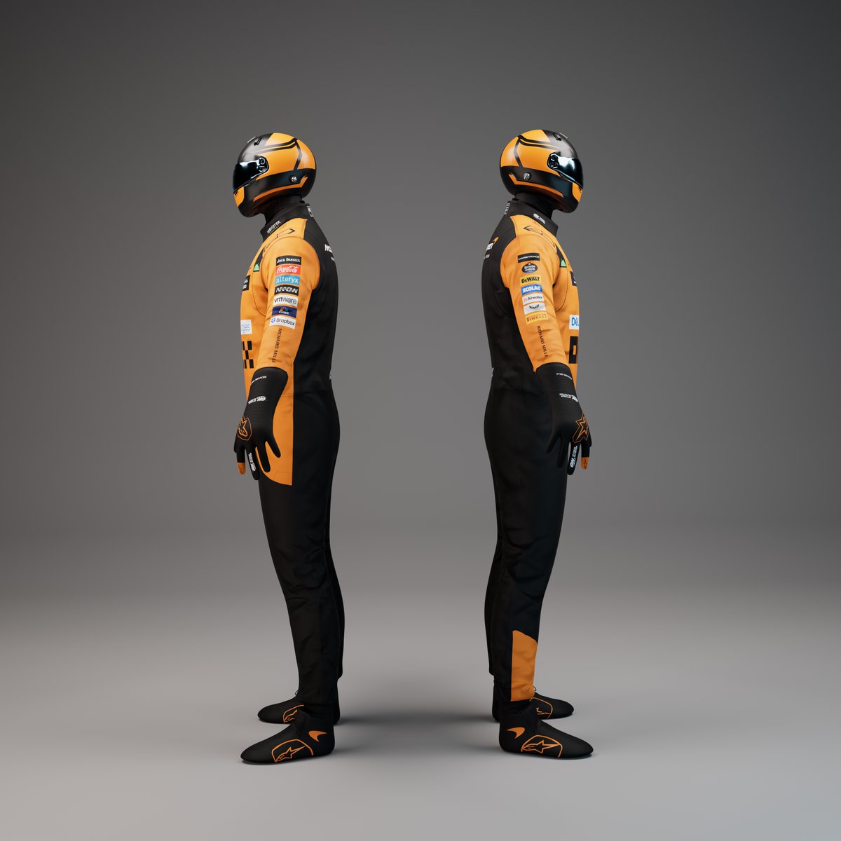 RJUsher_'s tweet photo. Summer project! Fully pipelined character and detail study of the McLaren 2024 race suit

https://t.co/esU9xSjO5i

#3DArt #3DCharacterArt #3DCharacter #digitalart #gameart #F1 #Formula1 #McLaren #mclaren
#mclaren2024 https://t.co/AFB6zztNIF