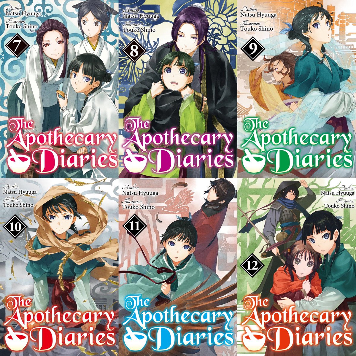 keiuzuki's tweet photo. The Apothecary Diaries Light Novel celebrates its 10th Year Anniversary today (first Volume was published on August 29, 2014) 🫶 https://t.co/ezACLZgOG0