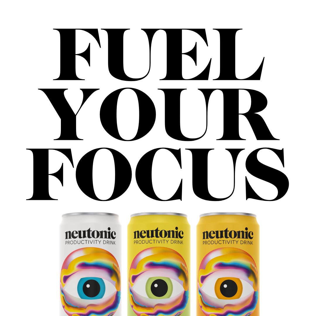Fuel Your Focus 👁️

Unlock energy, focus &amp; mental clarity ✅
Research-backed ingredients ✅
Boost your productivity ✅
120mg natural caffeine per can ✅
