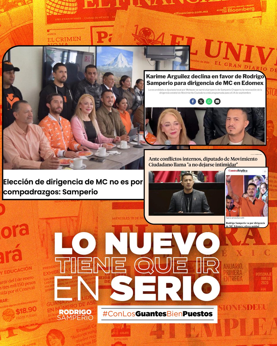 RodrigoSamC's tweet image. Las noticias también lo tienen claro: Lo Nuevo tiene que ir en serio y #ConLosGuantesBienPuestos 🥊 

¡Seguimos fortaleciendo este equipo, con el que vamos a recuperar el futuro de nuestra entidad!