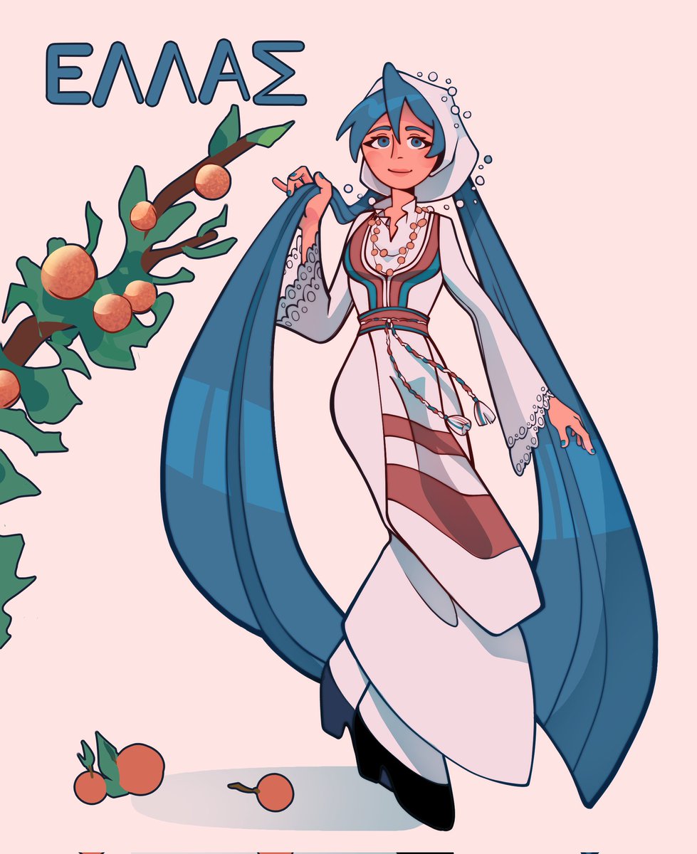 I heard we doing Hatsune Miku as our culture👀 may I present Greek miku
#HatsuneMiku