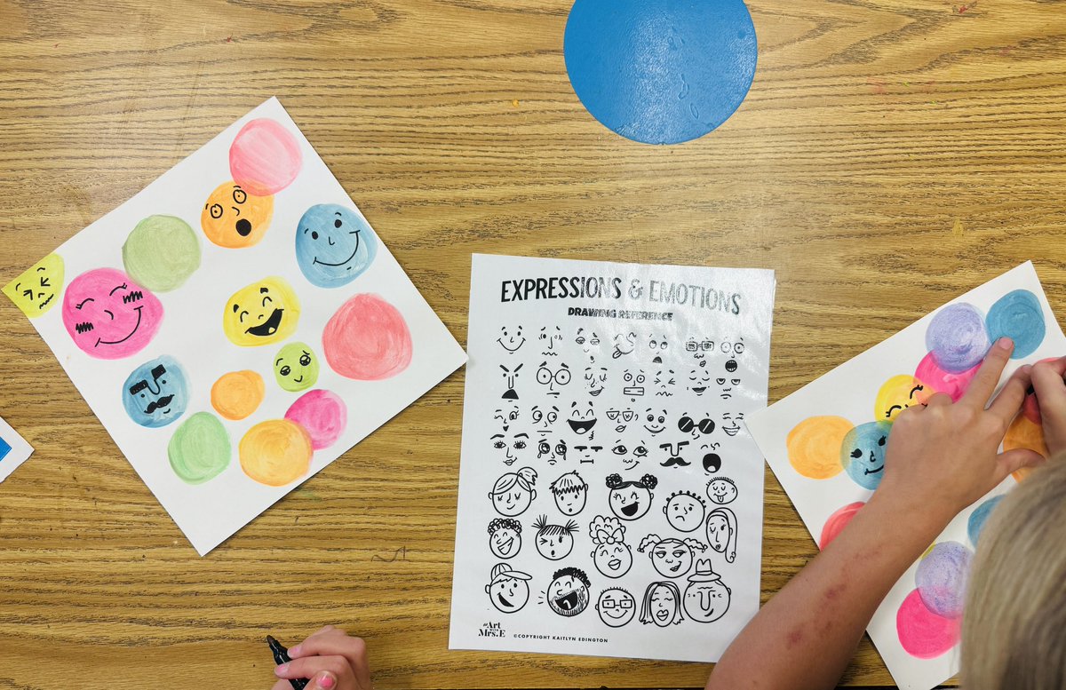 Part 1 color mixing, part 2 how can we connect to our colors and use them to express our thoughts, feelings or emotions! 🌈 🤪