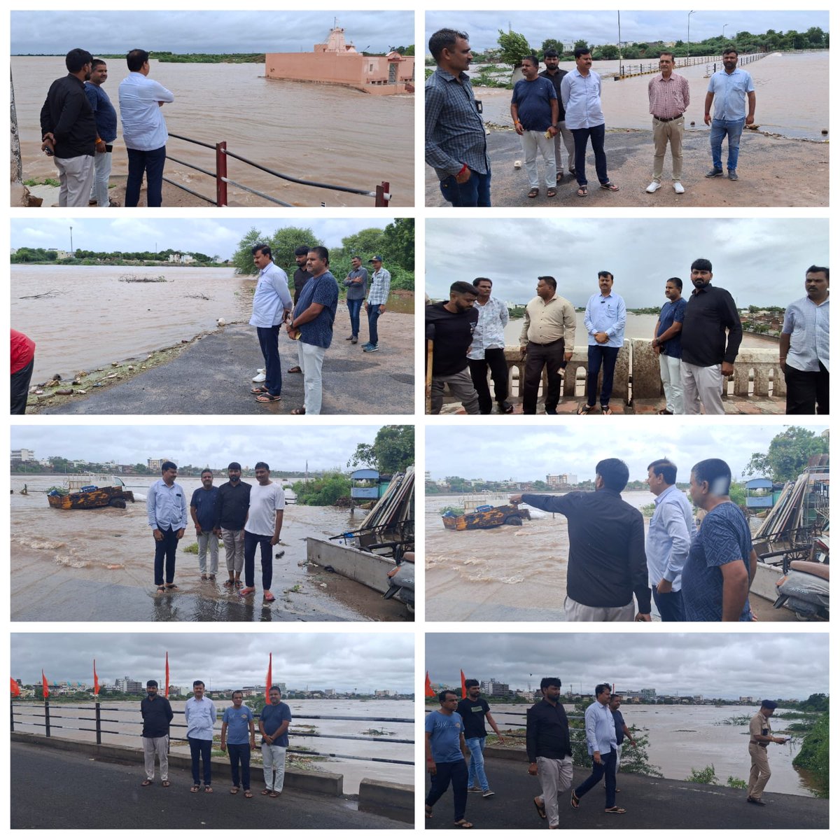 umang_dd's tweet image. સતત ત્રણ દિવસથી થઈ રહેલા અવિરત વરસાદને ધ્યાને લઈને આજરોજ ગુજરાત વિધાનસભાના નાયબ મુખ્ય દંડક અને વઢવાણ વિધાનસભાના ધારાસભ્ય શ્રી જગદીશભાઈ મકવાણા સાહેબે વિવિધ સ્થળો પર મુલાકાત લઈ પરિસ્થિતિનો તાગ મેળવી સંલગ્ન અધિકારીઓ‌ સાથે વાતચીત કરી...