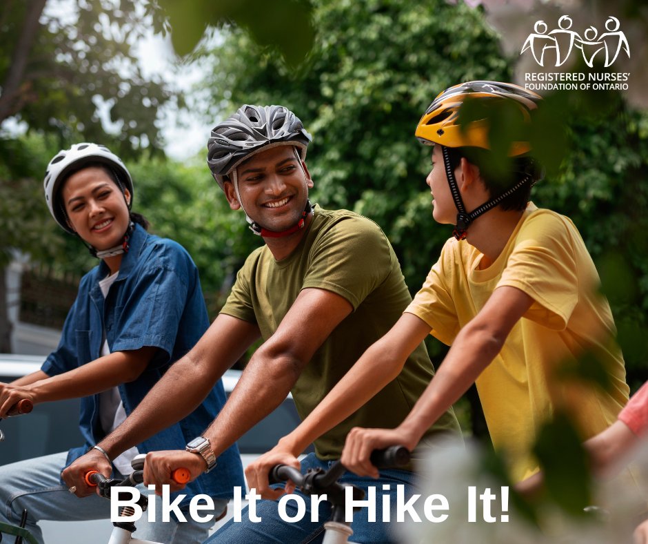 Wheels on the bikes go 'round and 'round for nursing education.  Join one of our groups, form your own or donate to support us. #StepOutForNursing.  Details rnfoo.org/step-out-for-n…