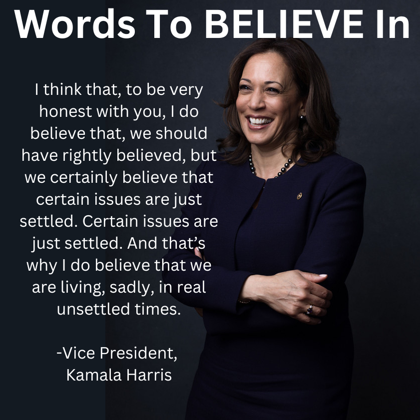 AcousticSong76's tweet image. I don't know why she doesn't give interviews, she's so good at talking. #WordsToBelieveIn #KamalaInterview #KamalaWordSalad #KamalaQuote