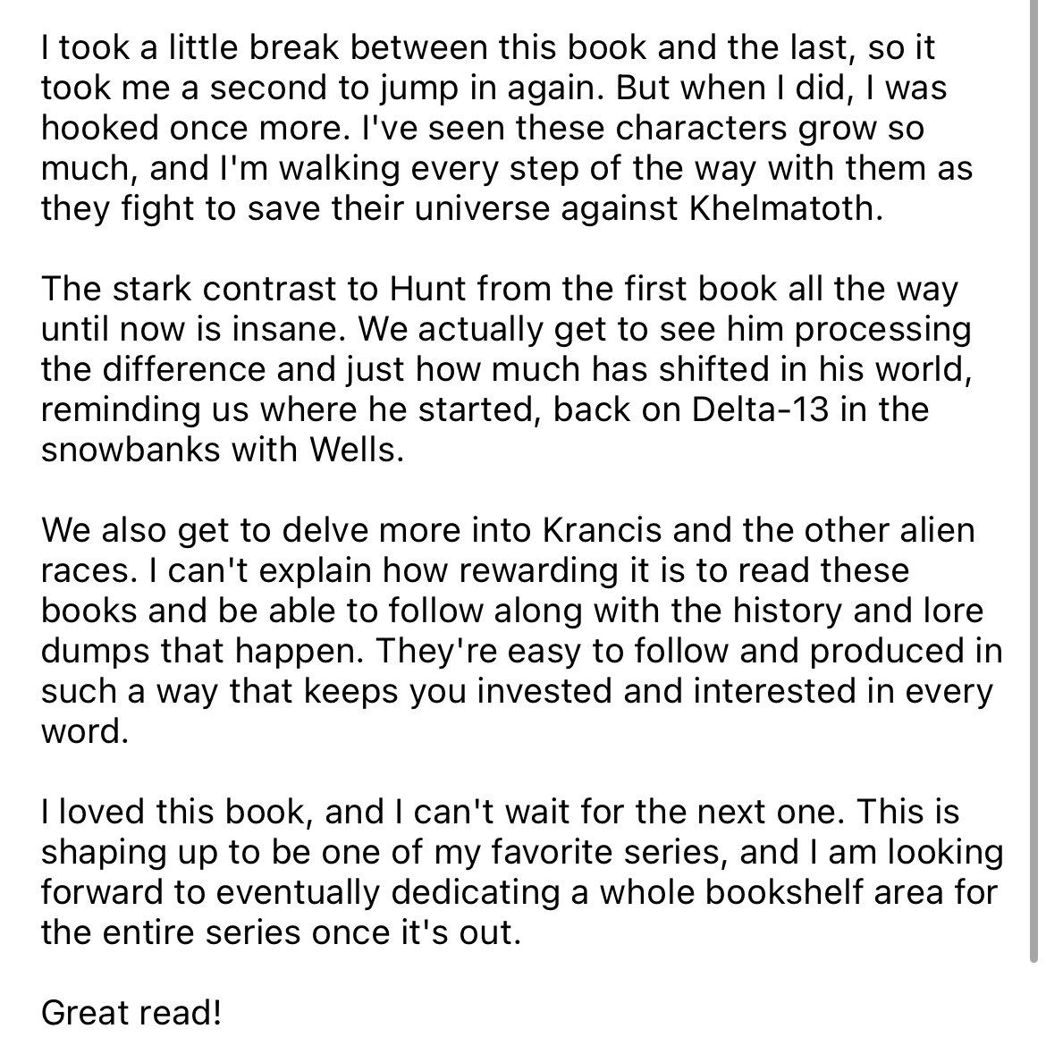 renesmeewolfen's tweet photo. Book Review: The Phantoms of Wrath: The Earthborn Saga Vol. VIII by Steven Bissett

Amazon: https://t.co/LdEfYYTwiC

#indiebooks #booktok #EarthbornHeroes #BattleAgainstKhelmatoth #DarkLordAwakens #HumanityFightsBack #GalacticStruggle #EpicFantasy #SpaceWarriors #HopeInDespair https://t.co/HQpurTzsaH