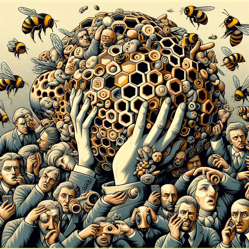 Last week on IIHH (shorturl.at/zoEC7) Michael Jordan showed up to work with a Hitler Mustache and we learned about the "elusive fascist minimum." 

This week, it's all about the ABCs of Ur-Fascism and the meaning of this "beehive of contradictions": shorturl.at/jsqI3