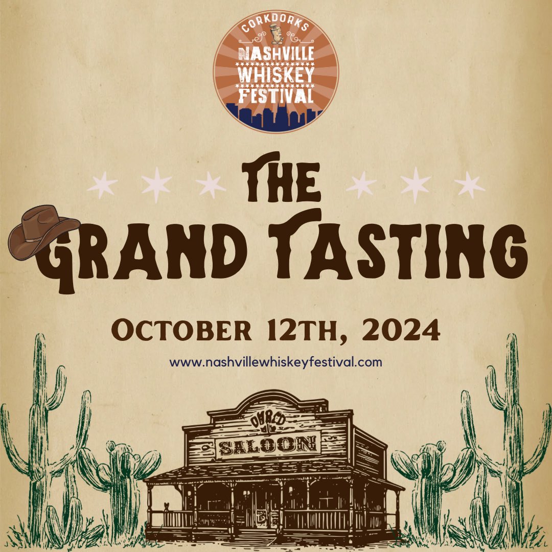 Whiskey Weather is upon us! 
Get your tickets to the Nashville Whiskey Festival &amp; Battle of the Spirits! 🥃✨
Whiskey not your vibe? No worries! We got Tequila, Mezcal, Gin, Rum &amp; MORE!
All tickets on sale now! 
nashvillewhiskeyfestival.com/tickets