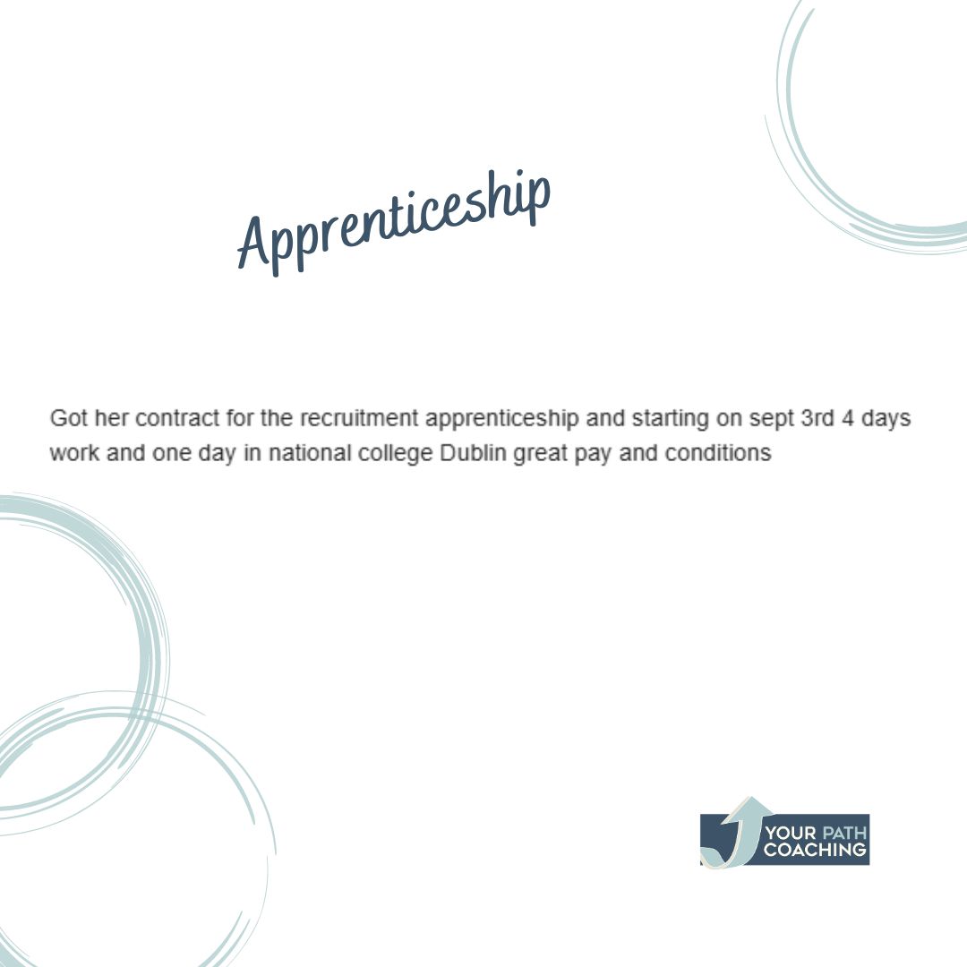 Feeling so satisfied today, hearing how my #leavingcert clients fared in their #cao2024 offers.
I am so thrilled to hear of their successes after so much hard work over the past few years.
Wishing them all the best on their chosen paths and adult life 🥰
#careercoachforteenagers