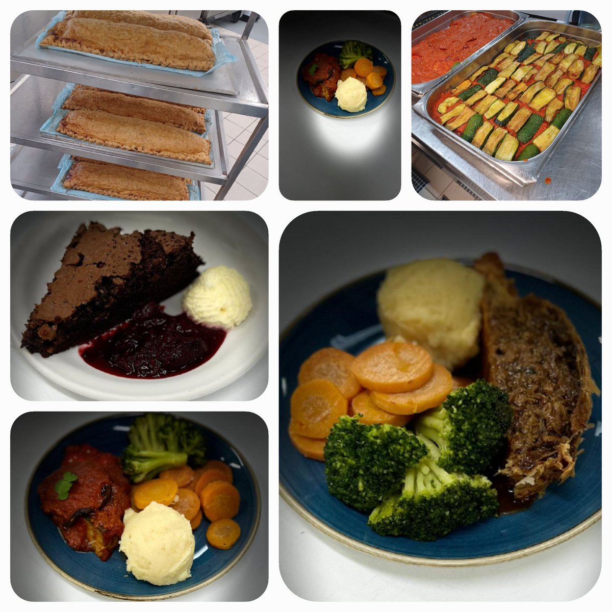 erica bell (@ericaezlouise71) on Twitter photo Tonight <a href="/StockportNHS/">Stockport NHS FT</a> on the patients supper menu, we have the winning dishes from our two amazing chefs entry at the regionals for NHS CHEF OF THE YEAR COMPETITION 2024
Pulled Beef Wellington ๐ฅง
Tumbet (vegetarian style ratatouille) ๐ฅ๐๐ฅ
Chocolate brownie with cherries ๐ Tonight <a href="/StockportNHS/">Stockport NHS FT</a> on the patients supper menu, we have the winning dishes from our two amazing chefs entry at the regionals for NHS CHEF OF THE YEAR COMPETITION 2024
Pulled Beef Wellington ๐ฅง
Tumbet (vegetarian style ratatouille) ๐ฅ๐๐ฅ
Chocolate brownie with cherries ๐