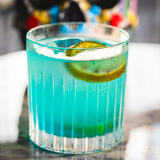 Meet the One Eyed Jack: Bold, daring, and just the right amount of mysterious 💚⁠ #TasteTheMiamiSpirit #CraftCocktails
