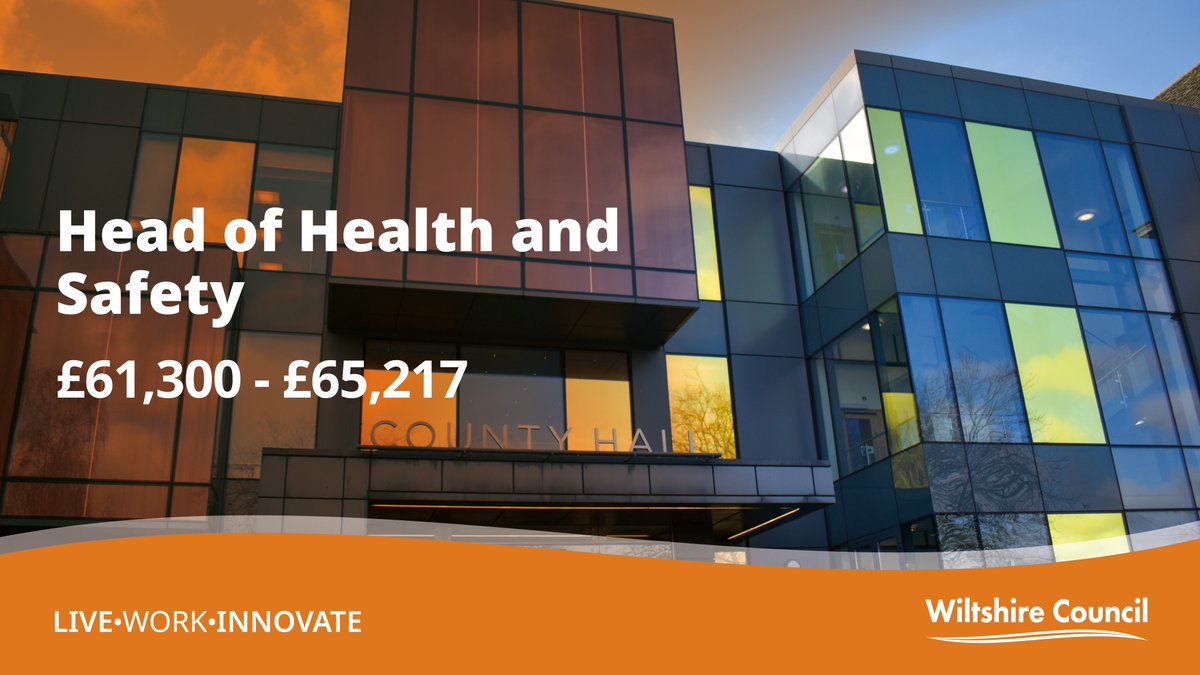 We are looking for an exceptional leader in Health and Safety to join us as our new strategic lead. You'll manage risks, lead a team, and ensure safety for our staff and customers.

Apply now and make a difference: orlo.uk/nUJY0

#WeAreWilts