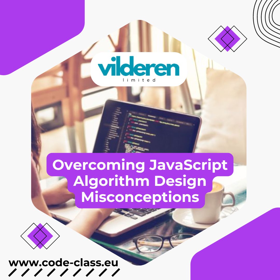 VilderenLtd's tweet image. Algorithm design in JavaScript can seem daunting due to various misconceptions, such as the language’s perceived inefficiency or complexity. #JavaScriptLearning #AlgorithmChallenges