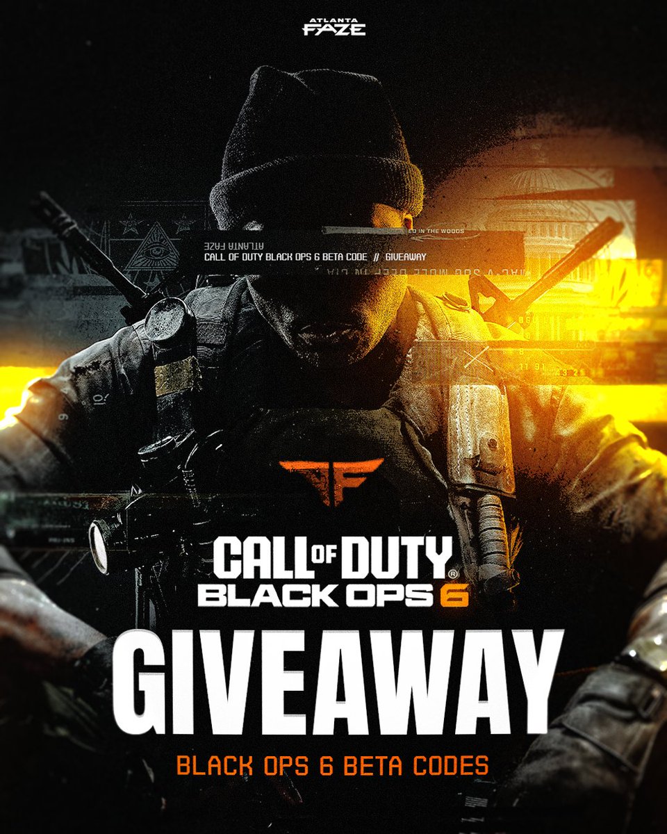Atlanta FaZe (@atlfaze) on Twitter photo π BLACK OPS 6 BETA GIVEAWAY π
- 20 Winners Selected
- Must follow <a href="/ATLFaZe/">Atlanta FaZe</a> and <a href="/FaZeEsports/">FaZe Esports</a>
- Like and Repost
Winners will be selected in 24 hours! π π BLACK OPS 6 BETA GIVEAWAY π
- 20 Winners Selected
- Must follow <a href="/ATLFaZe/">Atlanta FaZe</a> and <a href="/FaZeEsports/">FaZe Esports</a>
- Like and Repost
Winners will be selected in 24 hours! π