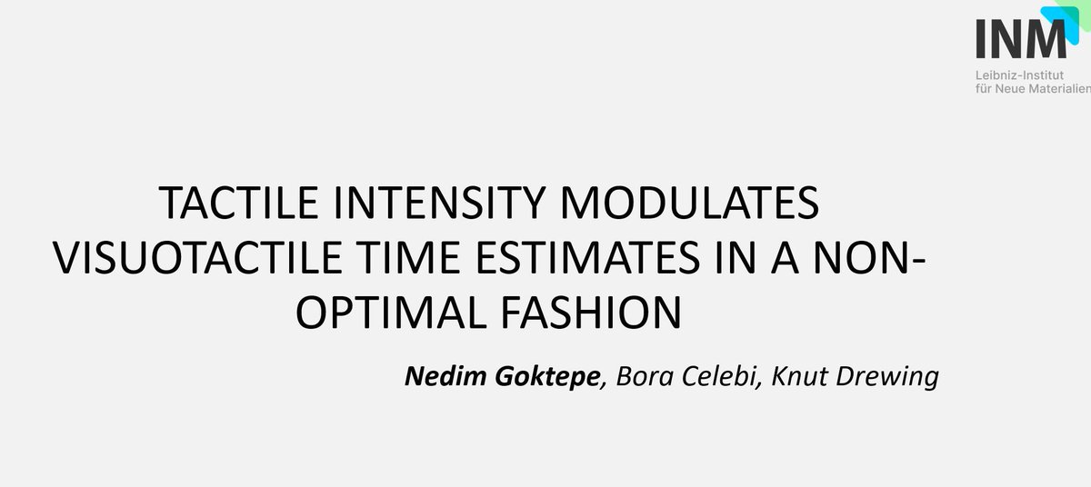Nedim will present his #ChronoPilot research on multisensory time perception at <a href="/ecvp_/">ECVP 2024</a> #ECVP2024. 

 📅 Date: 29.08
⏱️Time: 16.30
📍Location: Room 3 

@DrewingKnuet <a href="/haplabjlu/">Haptic Lab</a>