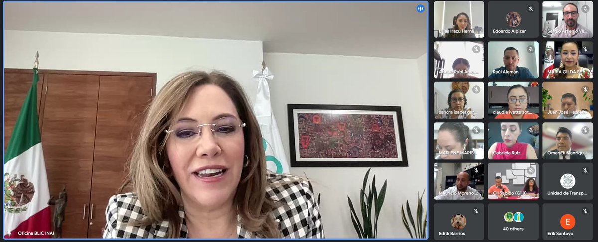 La Comisionada del <a href="/INAImexico/">INAI</a>, <a href="/bl_ibarra/">Blanca Lilia Ibarra</a> mencionó que es importante seguir el compromiso con las políticas de datos abiertos, y que desde el INAI también se seguirán implementando este tipo de herramientas que ayudan a la solución de problemáticas de la sociedad.