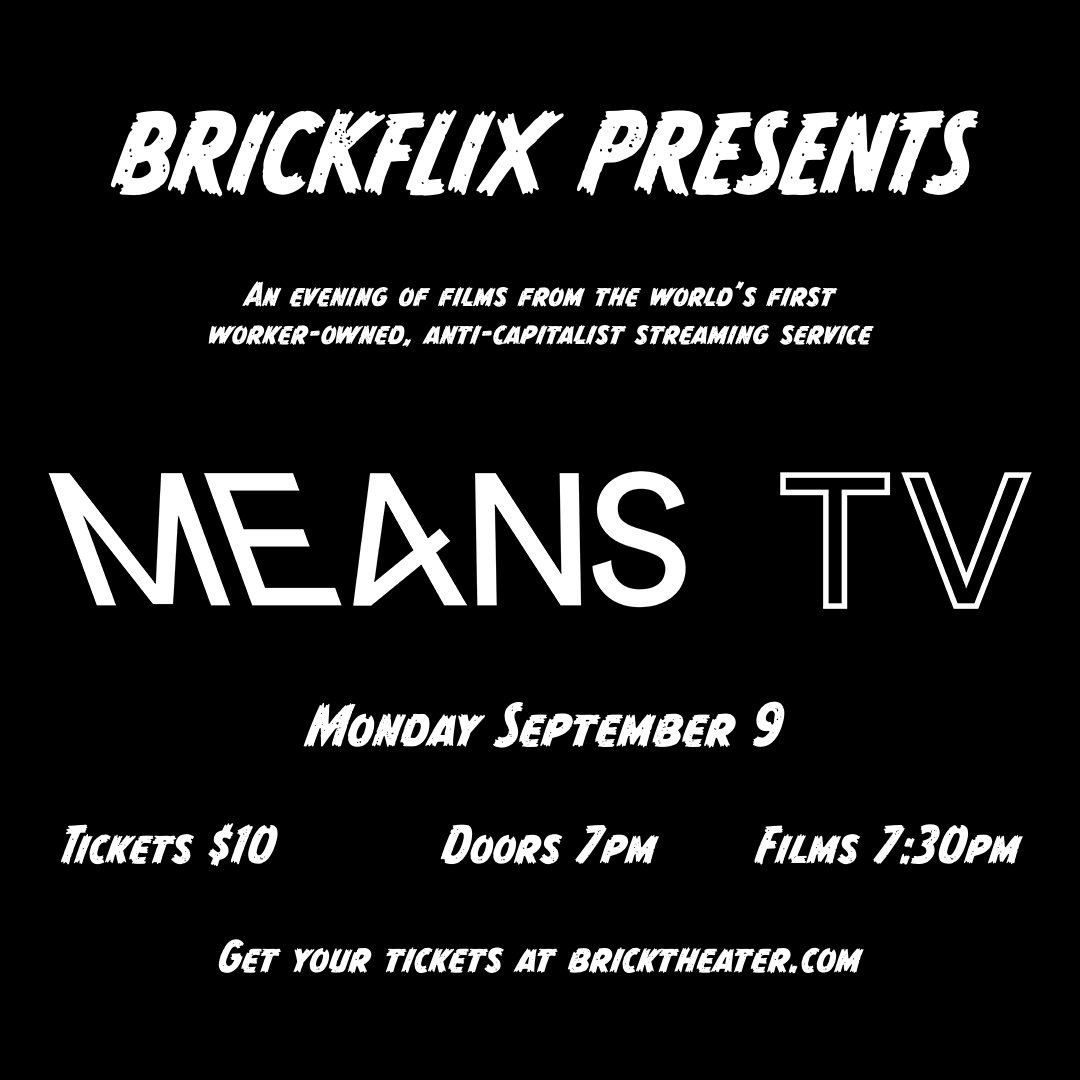 New York... September 9th we have an evening of <a href="/means_tv/">MEANS TV</a> over at <a href="/bricktheater/">The Brick</a>! Come check out some short films and original series episodes!
bricktheater.com/event/brickfli…