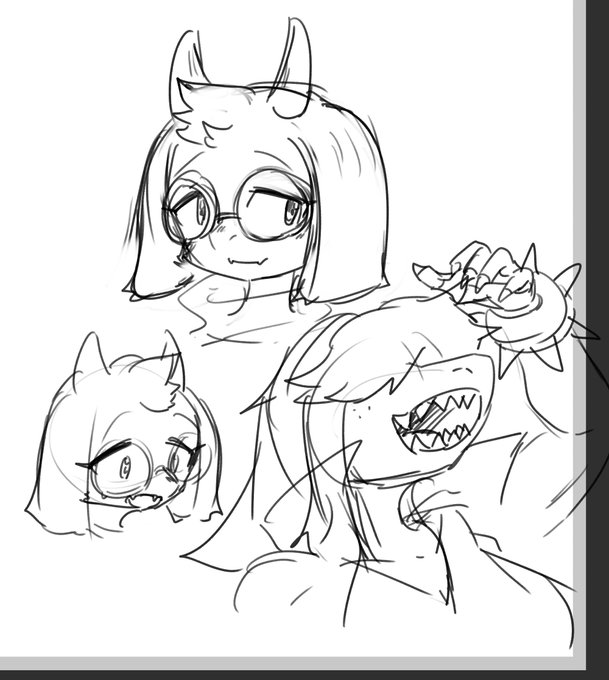 描き慣らしらくがき 