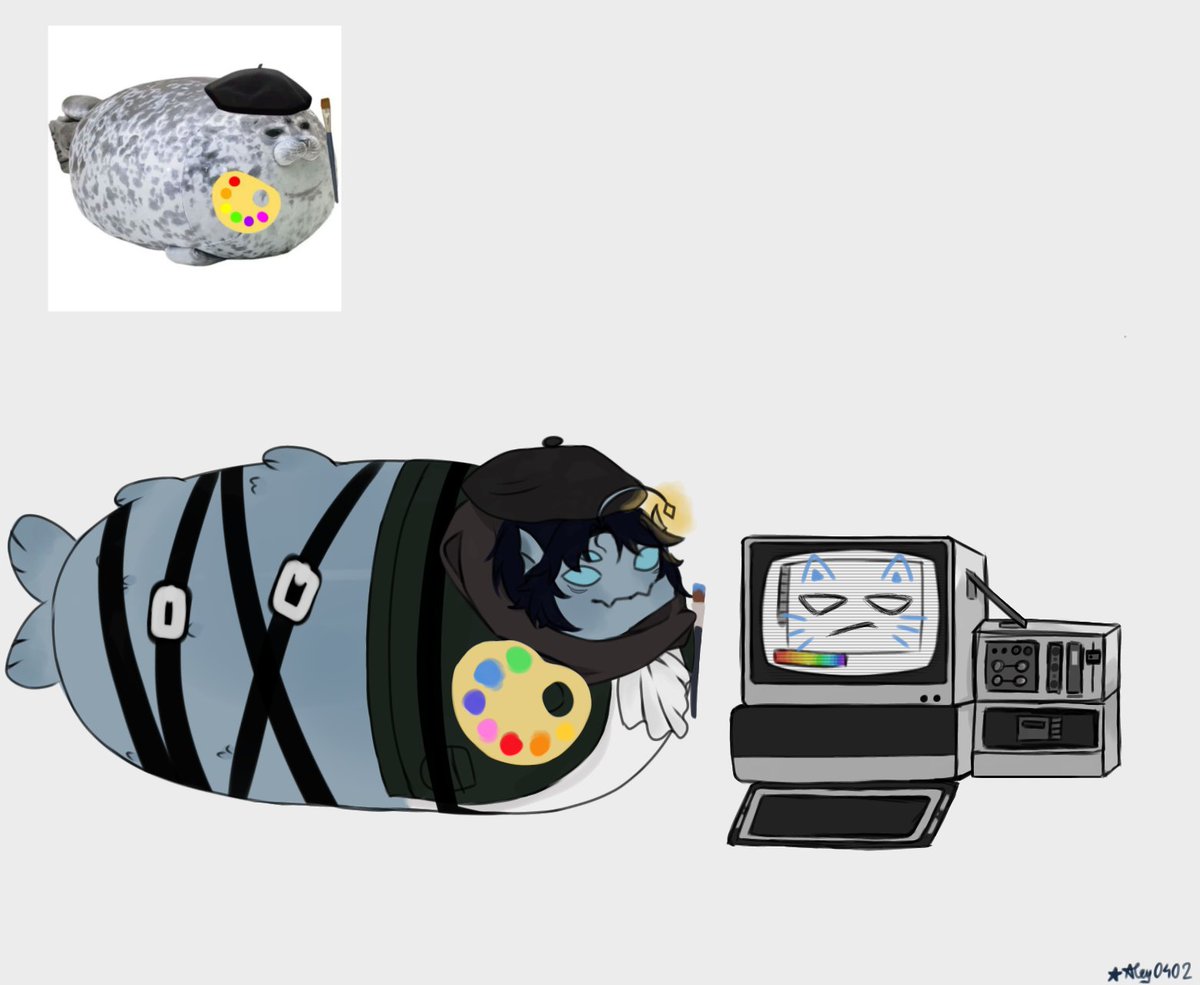 Fat fish and his friend🤲✨

#pressureroblox #painterpressure #sebastianpressure #sebastiansolace #pressurefanart