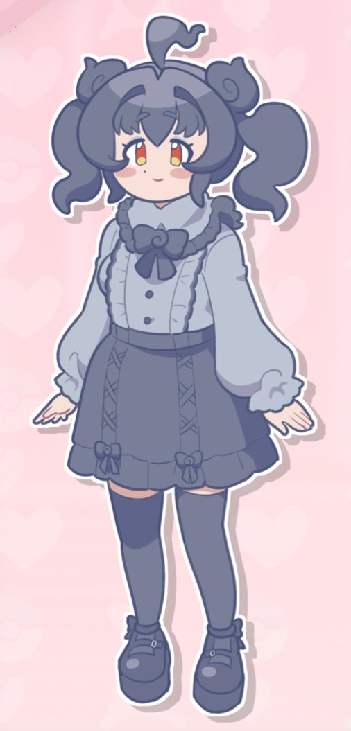 Nekolacey fun fact 🩷
I’m celebrating FIVE YEARS of being together with my girlfriend this Saturday!!! She also has her own Pokesona that Greta drew for her: a cute, shy Marshadow girl 🩷I love her so much!!!