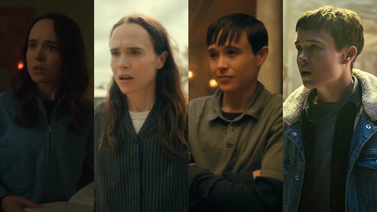 THEWHITEVIOLlN's tweet image. // still insane to me that we got to see a canon trans character come out and transition in real time…