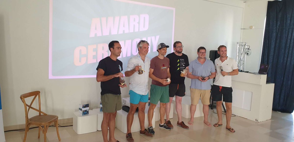 Brains, brilliance &amp; a bit of beach vibes at the #CIBM-#CHUV MR Retreat!
Hats off to our quiz champions at this year's retreat! 🏆These sharp minds proved they're not just masters of magnetic resonance, but also wizards of wit. 

<a href="/CVMR_Lausanne/">Translational Magnetic Resonance Research Lab</a>